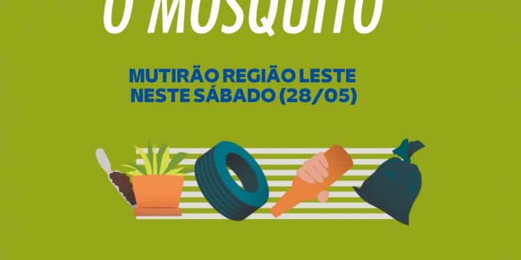 Prefeitura realiza mutirão de combate à dengue neste sábado, 28, na região Leste