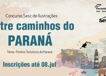 Pontos turísticos do Paraná são tema de seleção de desenhos do Sesc PR