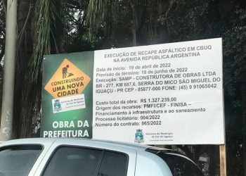 Pista da Av. República Argentina é interditada para obra de recape
