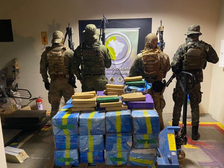 Operação Ágata Arco Sul Sudoeste apreendem mais de 500kg de maconha