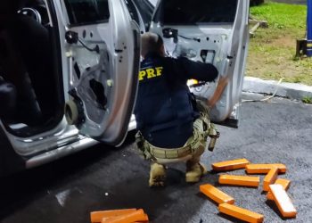 PRF apreende skunk, maconha e crack na BR-277, no oeste do Paraná