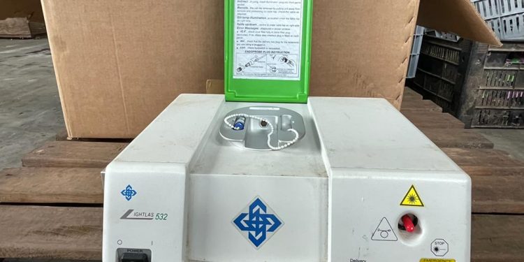 RF destina equipamentos oftalmológicos e mais de 25 kg de cabelos para Foz