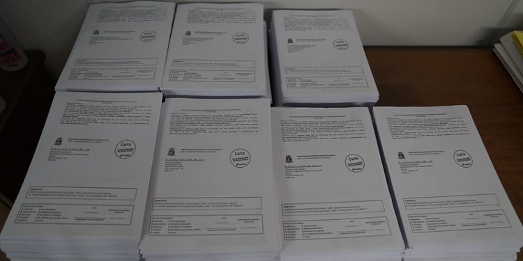 Cartas com boleto de IPTU em atraso serão entregues a partir da segunda quinzena de junho