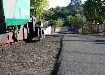 Obras de pavimentação no Campos do Iguaçu entram em reta final