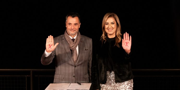 Nova fase de campanha nacional contra a violência doméstica é lançada na Itaipu