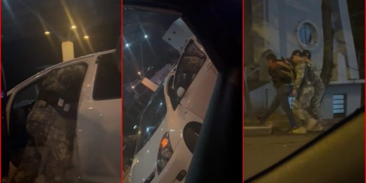 Taxista é agredido por militares paraguaios na aduana da Ponte da Amizade