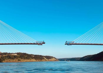 Ponte da Integração Brasil-Paraguai chega a 86% de execução