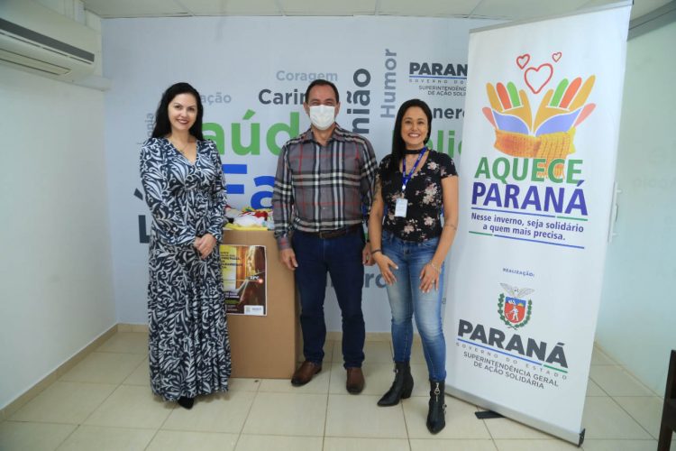 Campanha Aquece Paraná chega ao fim com mais de 40 mil peças de roupa arrecadadas