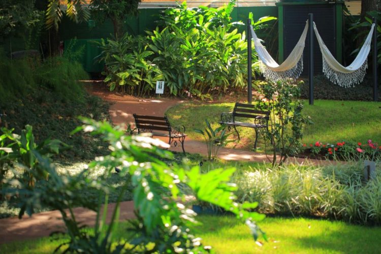Jardim da Oma abre para visitação do público