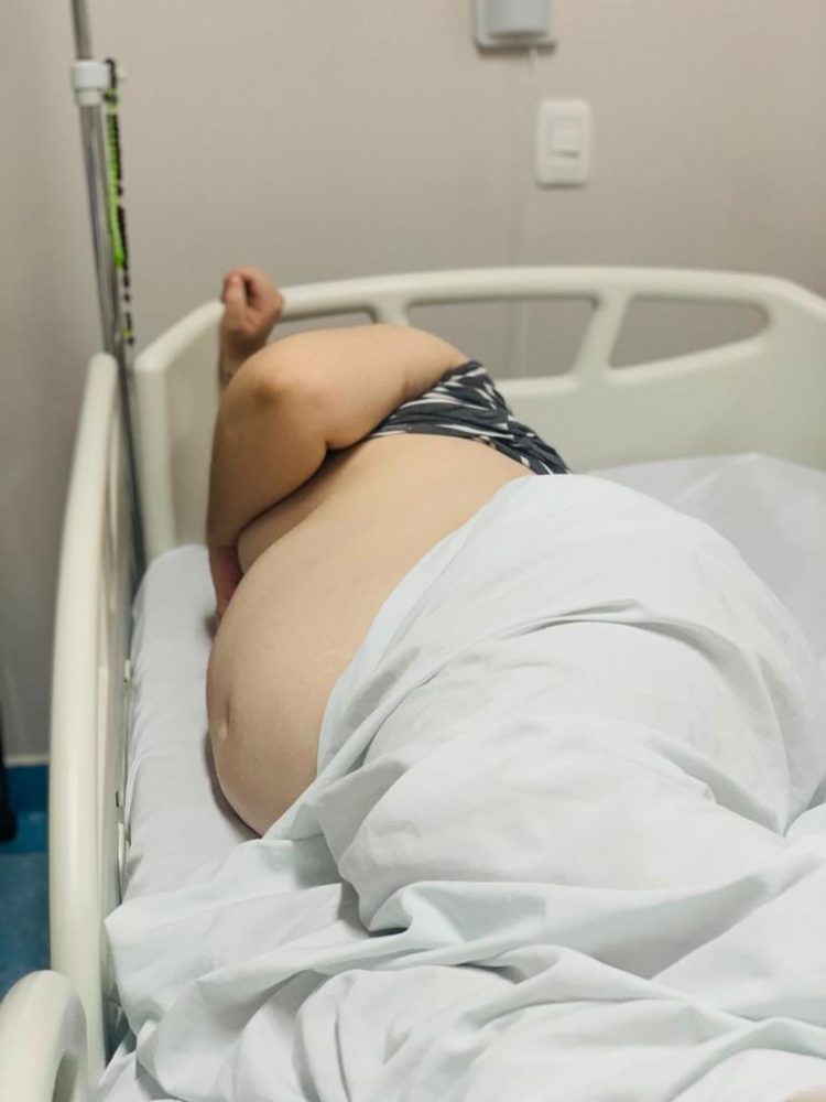 Após 89 dias internada, gestante ganha bebê no Hospital Costa Cavalcanti