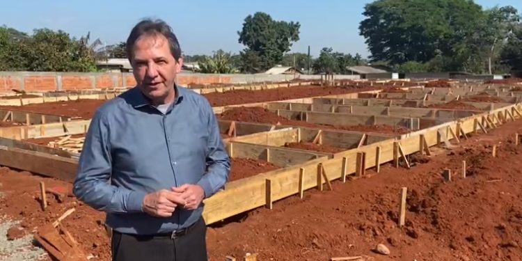 Avançam as obras de construção da nova UBS do Profilurb