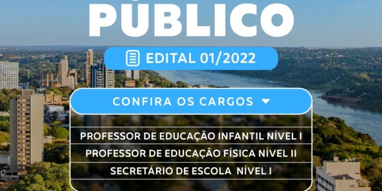 Prefeitura de Foz abre concurso para contratações na área de Educação