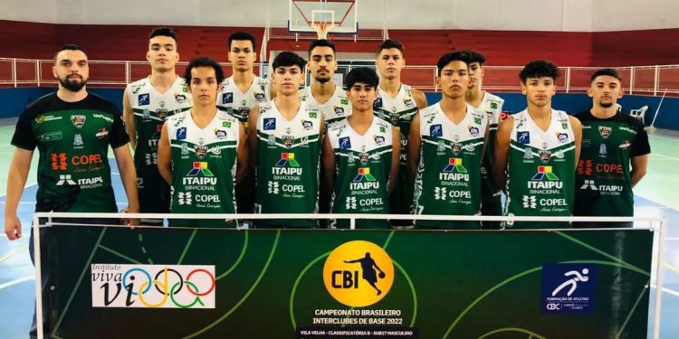 Basquete Masculino de Foz finaliza participação no Brasileiro Interclubes Sub-17