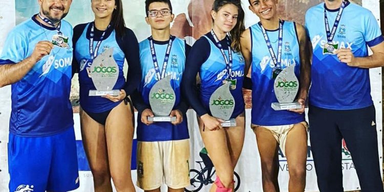 Vôlei de Praia de Foz fica com o terceiro lugar no Circuito Paranaense