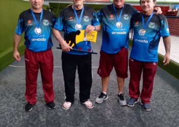 Equipe de bocha de Foz do Iguaçu conquista o terceiro lugar no Campeonato Paranaense Trios Master