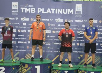 Mesa-tenista iguaçuense conquista terceiro lugar na Copa Platinum