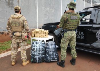 Polícia Federal e BPFRON apreendem maconha em Foz
