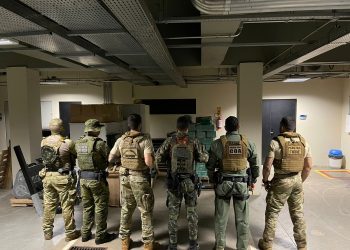 Forças policiais em ação integrada apreendem uma tonelada de maconha