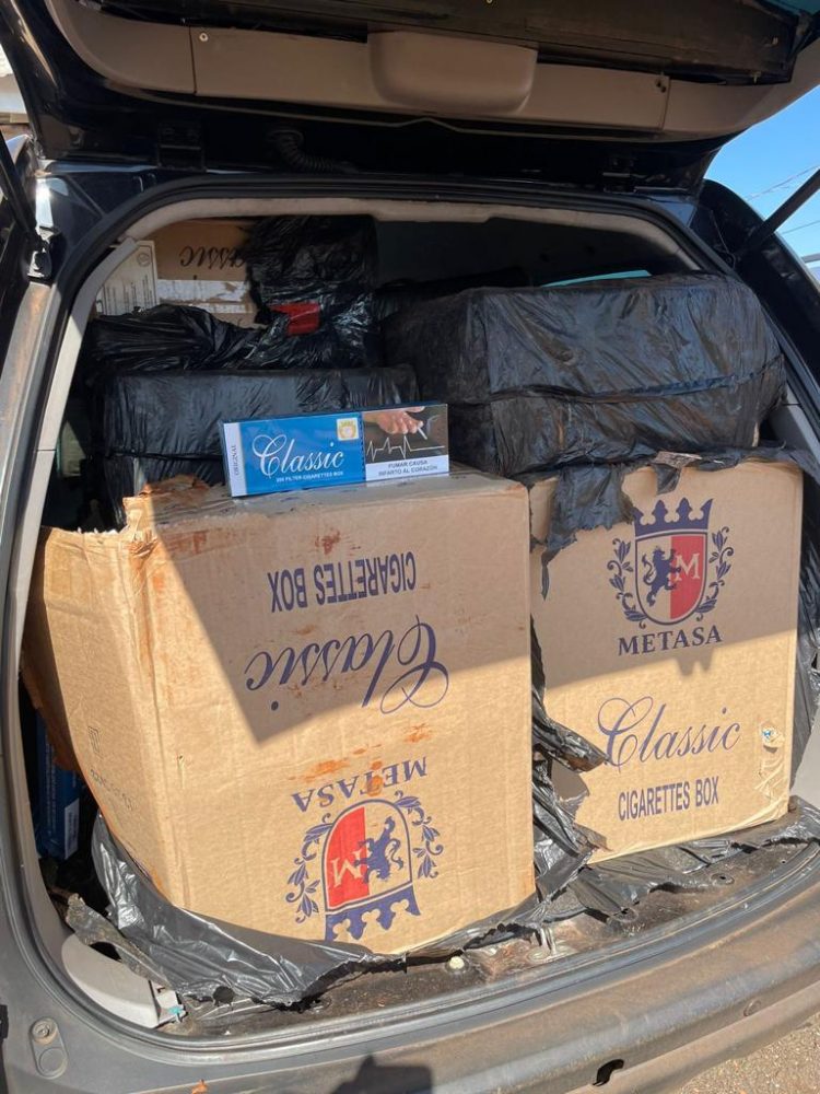 Ação integrada localiza depósito de cigarros contrabandeados do Paraguai