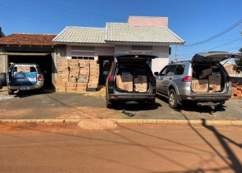 Ação integrada localiza depósito de cigarros contrabandeados do Paraguai