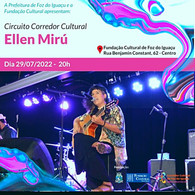 Ellen Mirú e Quinteto Coisa Fina se apresentam na Fundação Cultural nesta sexta-feira (29)