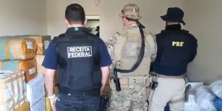 Receita Federal deflagra operação no combate ao contrabando e descaminho