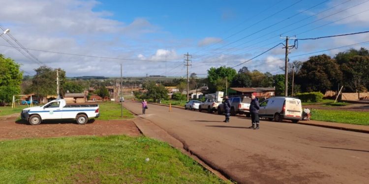 Redutores de velocidade estão sendo instalados em avenidas de Puerto Iguazú
