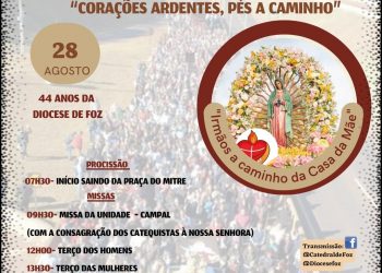16ª Romaria Diocesana acontece neste domingo, 28.