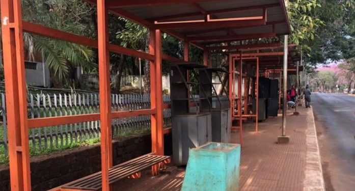 Transporte público de Cidade do Leste está paralisado