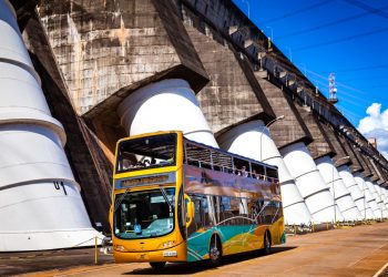 Turismo na Itaipu cresceu 93% no mês de julho