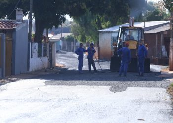 Obras de pavimentação já começaram na grande Três Lagoas