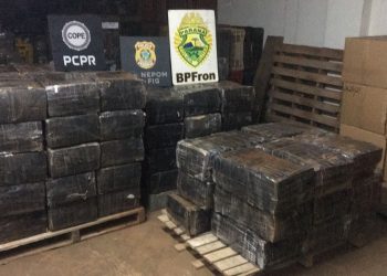 Forças de Segurança apreendem entorpecentes e tonelada de maconha em Santa Helena