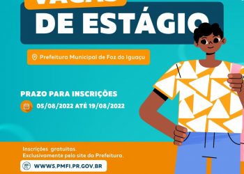 Inscrições para o processo seletivo de estágio da Prefeitura terminam na sexta-feira (19)