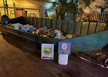 Grande apreensão de agrotóxicos contrabandeados é realizada pela PF e BPFRON