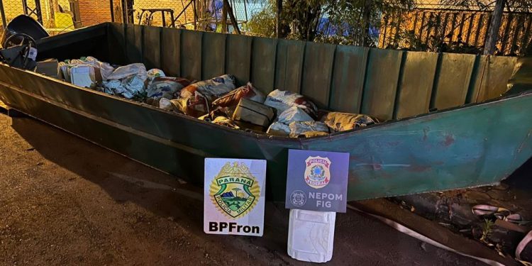 Grande apreensão de agrotóxicos contrabandeados é realizada pela PF e BPFRON