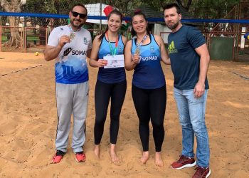 Em preparação para os Jogos Abertos, vôlei de praia de Foz participa do Circuito Regional