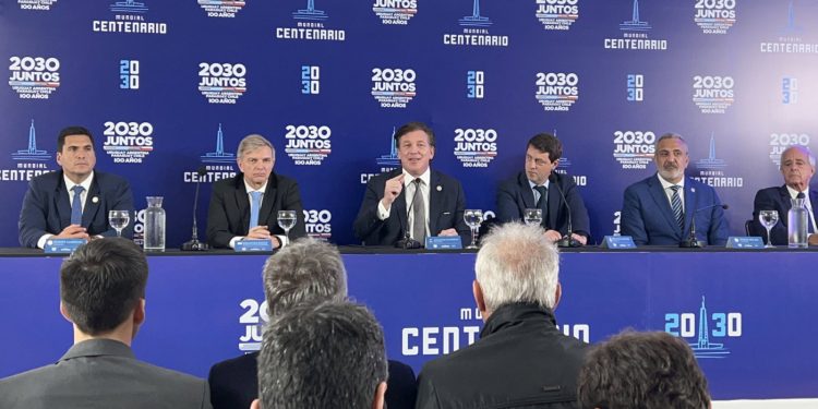 Argentina, Paraguai, Chile e Uruguai lançam candidatura única para sediar a Copa do Mundo de 2030