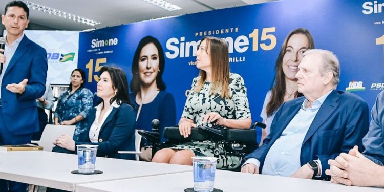 Mara Gabrilli será vice na chapa de Simone Tebet