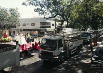 Mineromix participa da Festa de São Cristóvão para bênção dos caminhoneiros