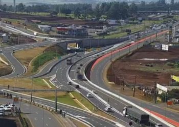 Trevo Cataratas, em Cascavel, é liberado após 2 anos de obras