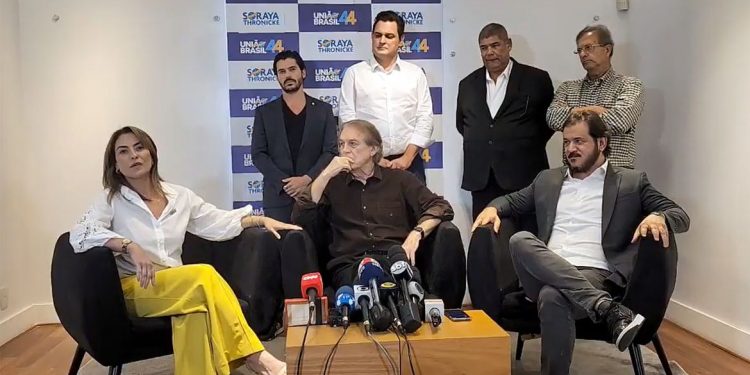 União Brasil oficializa Soraya Thronike como candidata à Presidência