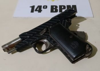 Homem é preso com pistola 380 na Vila Borges