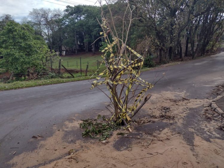 Moradores do Jardim Soledade temem que duto fluvial possa ceder