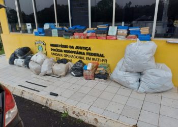 PRF apreende mais de 400 quilos de droga na BR-277