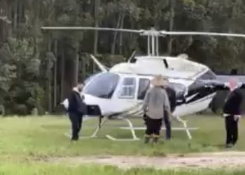 Helicóptero com Álvaro Dias precisa fazer pouso de emergência