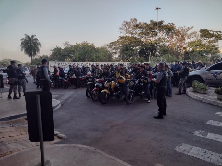 Ministério da Justiça coordena operação na Ponte da Amizade
