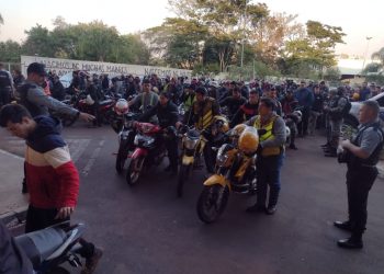 Ministério da Justiça coordena operação na Ponte da Amizade