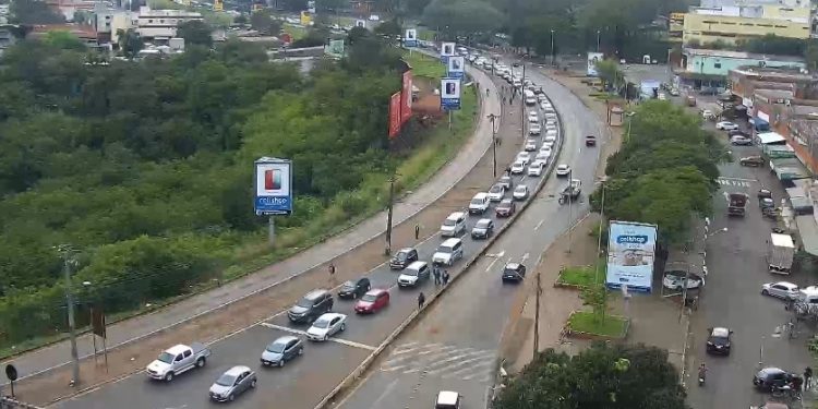 Semana começa com tempo instável e temperatura média na fronteira