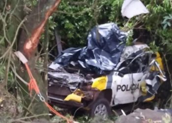 Policiais militares morrem em acidente na BR-163 em Capanema
