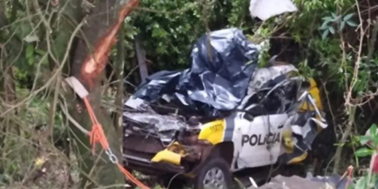 Policiais militares morrem em acidente na BR-163 em Capanema